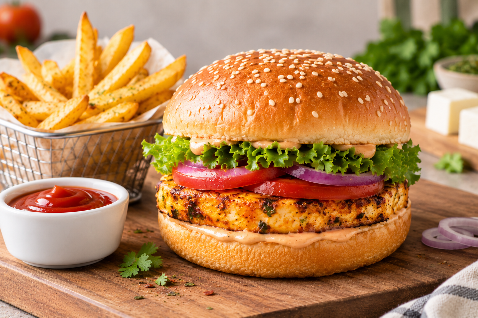 Paneer Burger